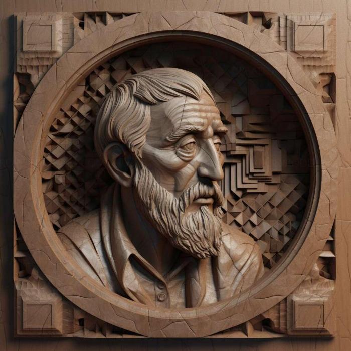 نموذج ثلاثي الأبعاد لآلة CNC 3D Art 